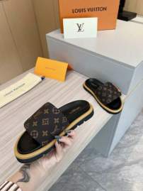 Picture of Louis Vuitton Slippers _SKULVsz35-4541112.5cmmnf0511